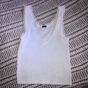 Brandy Melville White Tank